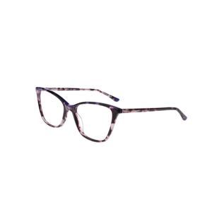 NEW Thin & Light QUILL Rose Tortoise & Blue ZIPPY Eyeglasses 52/17/140 with Case